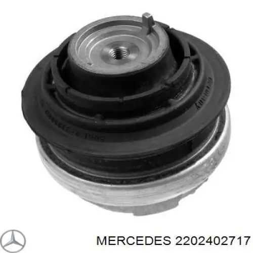 2202402717 Mercedes soporte de motor, izquierda / derecha