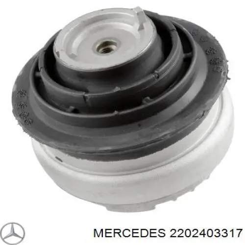 2202403317 Mercedes almoahada (soporte Del Motor Izquierda / Derecha)