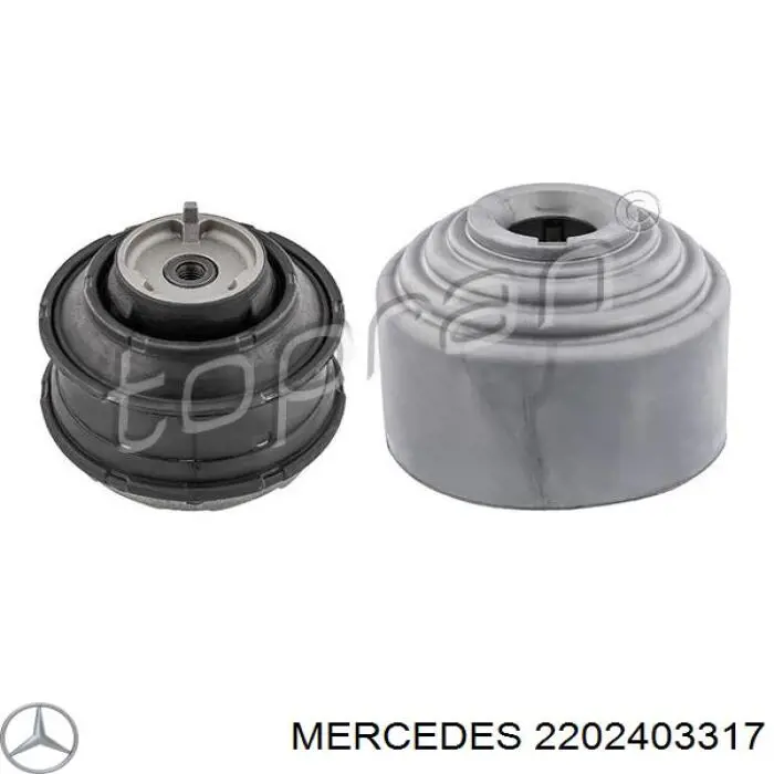 Comprar 2202403317 Mercedes Soporte de motor, Izquierda / Derecha