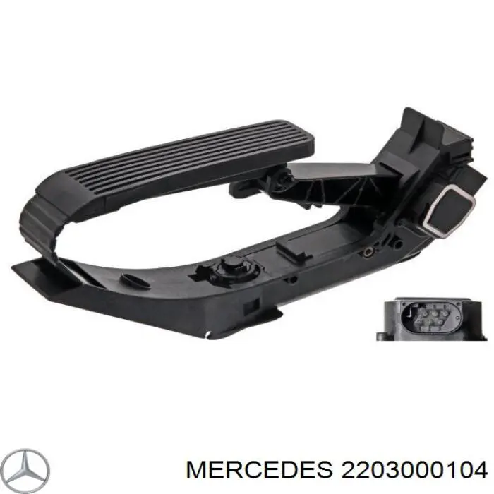 Potenciómetro pedal acelerador Mercedes 2203000104 precio, desde 81,31 EUR