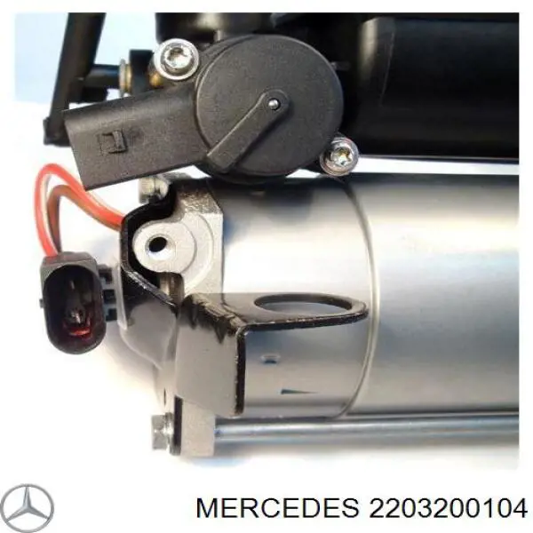 2203200104 Mercedes bomba de compresor de suspensión neumática