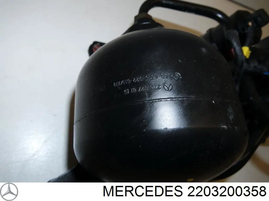 2203200358 Mercedes válvula de suspensión hidráulica delantera