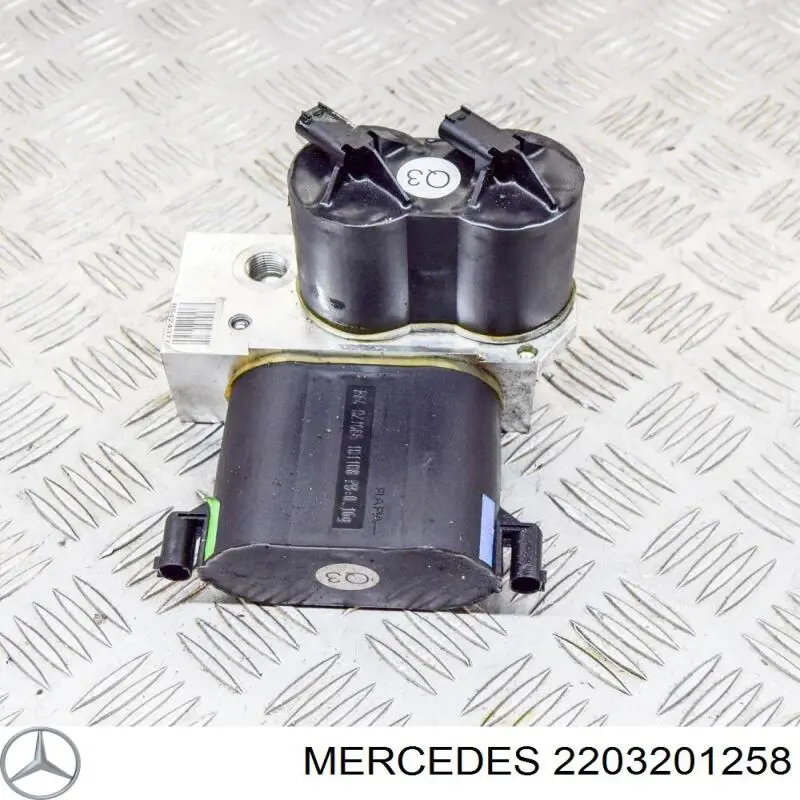 Comprar 2203201258 Mercedes Bloque de válvulas de suspensión regulable delantero