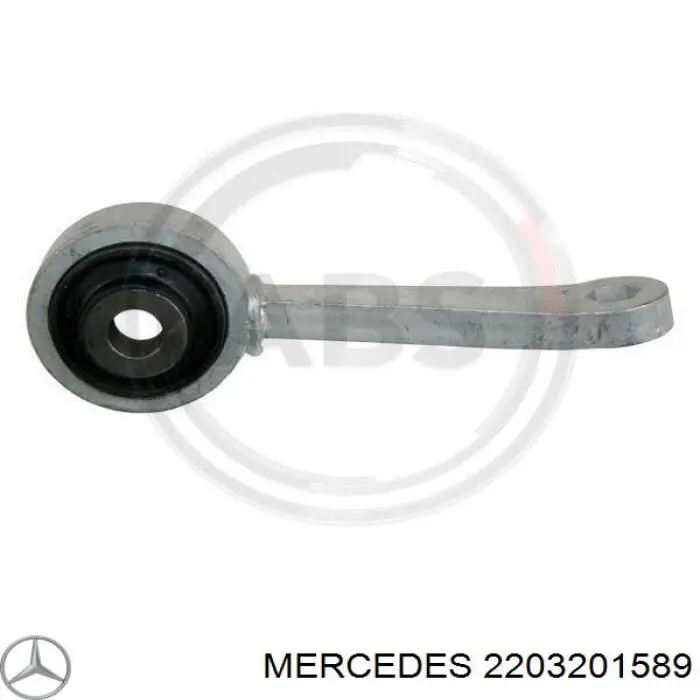 2203201589 Mercedes barra estabilizadora delantera derecha