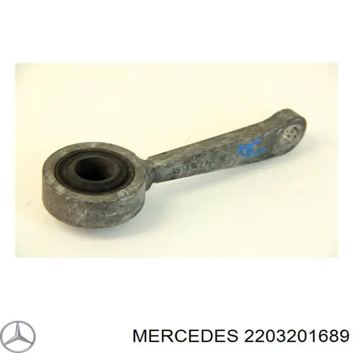 2203201689 Mercedes barra estabilizadora delantera izquierda