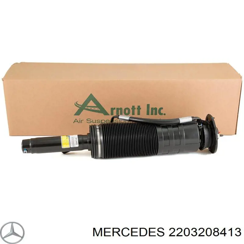 2203208413 Mercedes amortiguador delantero derecho