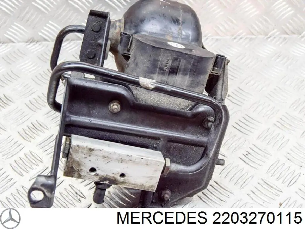 Acumulador hidráulico del sistema de suspensión 2203270115 Mercedes