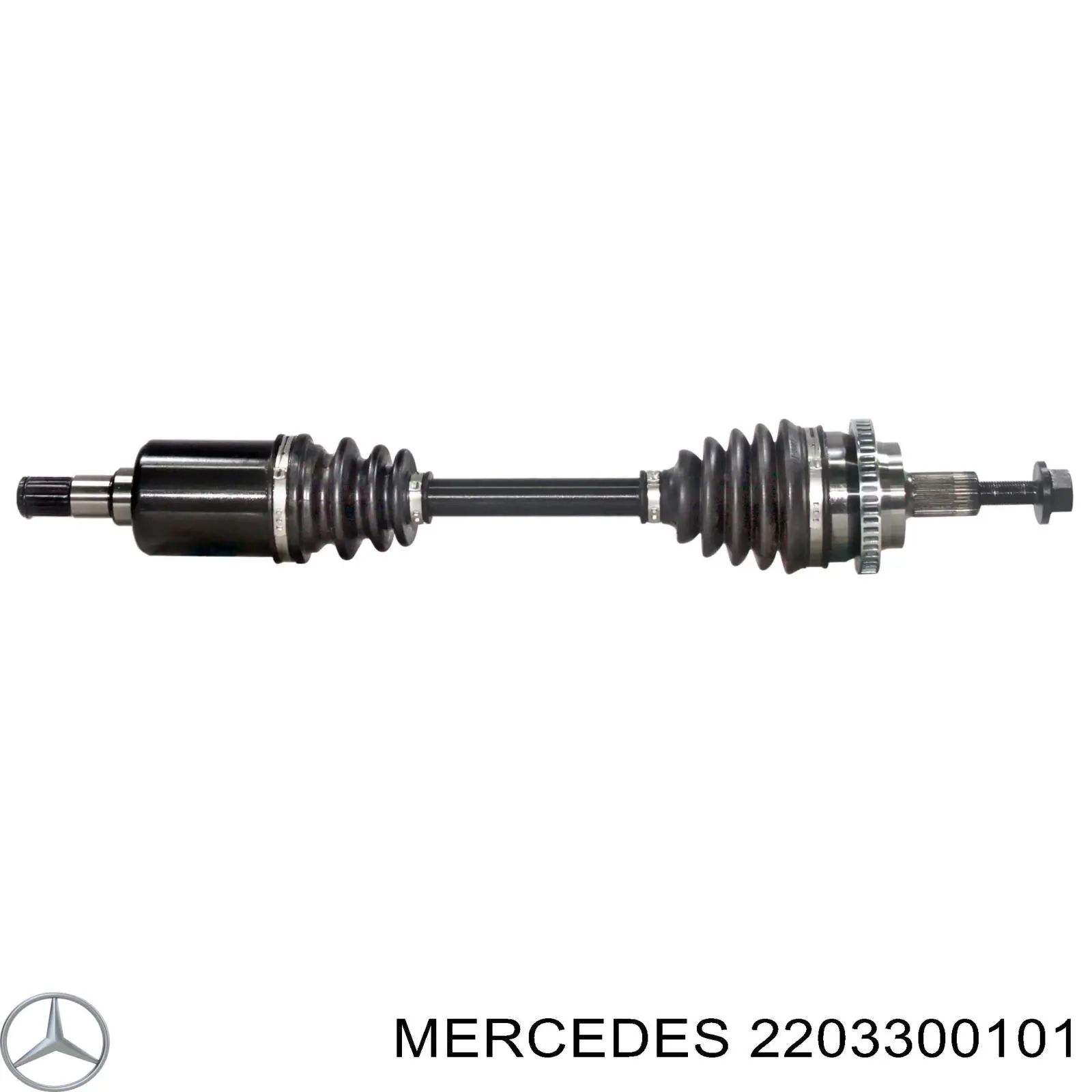 2203300101 Mercedes árbol de transmisión delantero derecho