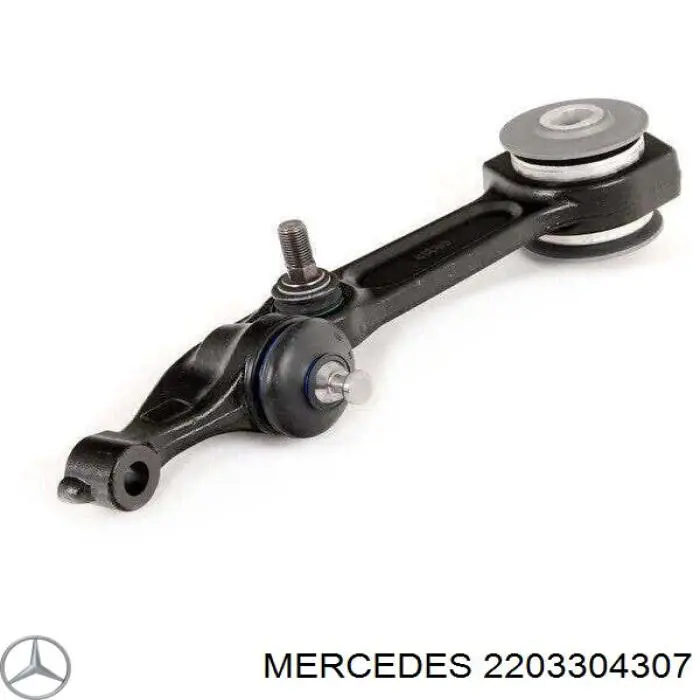 2203304307 Mercedes barra oscilante, suspensión de ruedas delantera, inferior izquierda