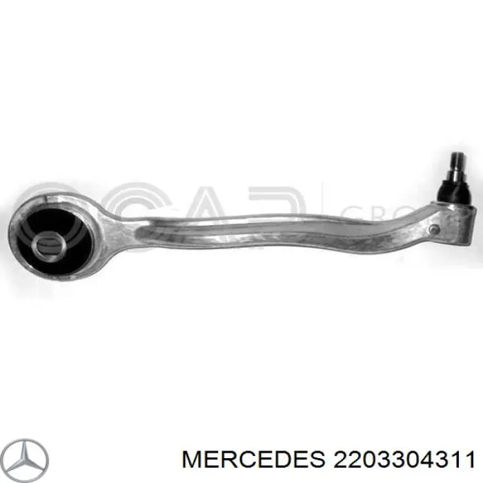 2203304311 Mercedes barra oscilante, suspensión de ruedas delantera, inferior izquierda