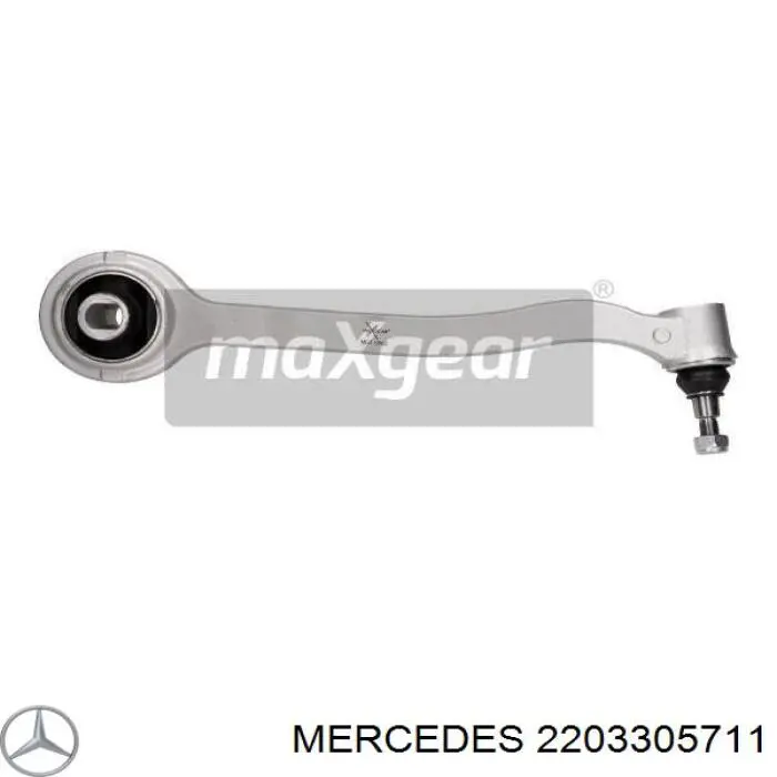 2203305711 Mercedes barra oscilante, suspensión de ruedas delantera, inferior izquierda