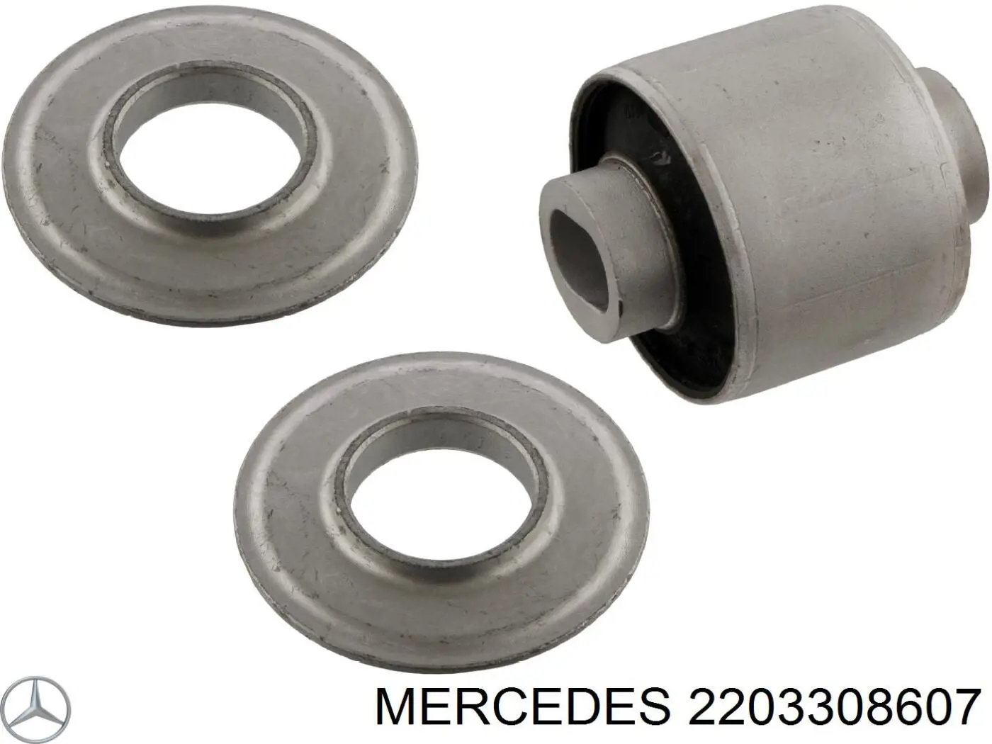 2203308607 Mercedes silentblock de suspensión delantero inferior