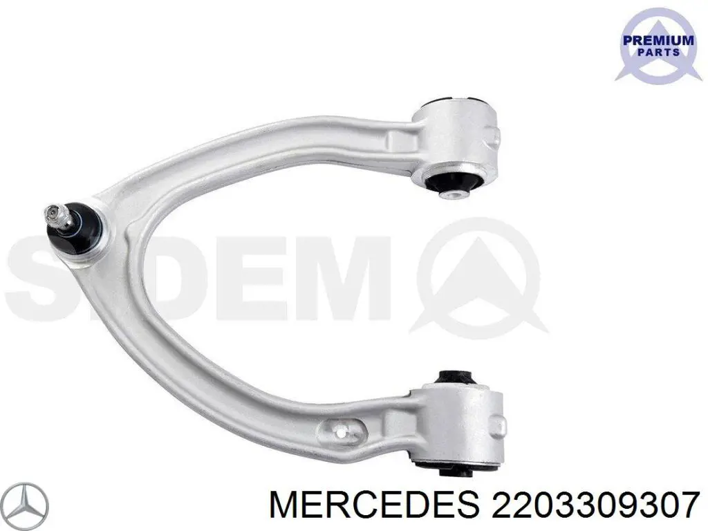 2203309307 Mercedes barra oscilante, suspensión de ruedas delantera, superior izquierda