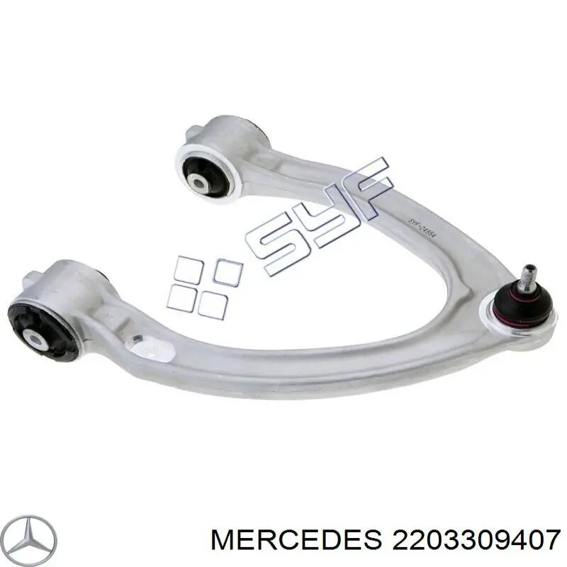 2203309407 Mercedes barra oscilante, suspensión de ruedas delantera, superior derecha