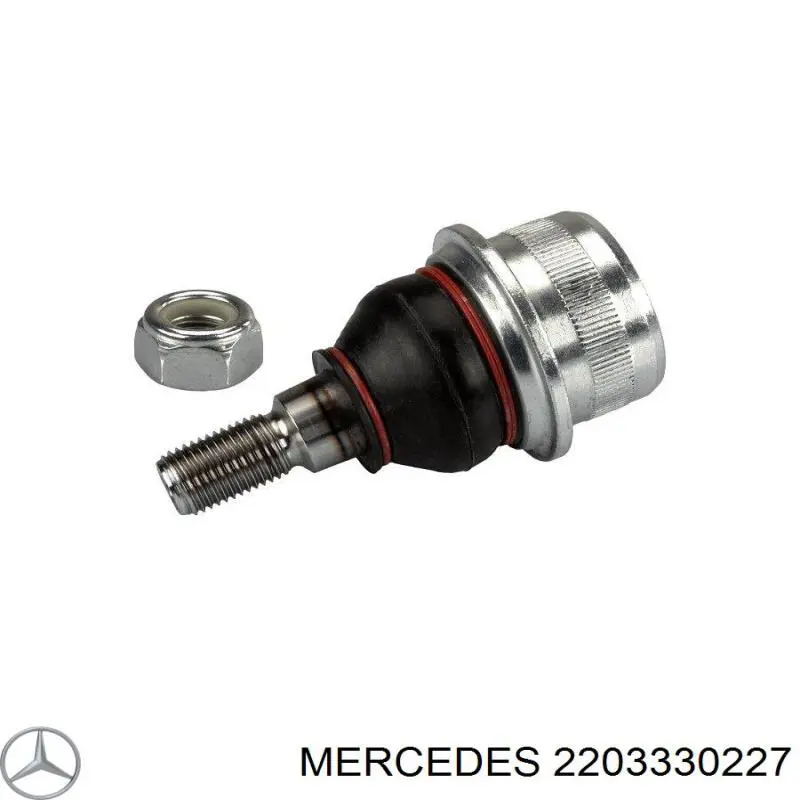 2203330227 Mercedes rótula de suspensión inferior