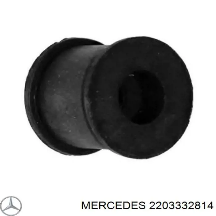 2203332814 Mercedes silentblock de suspensión delantero inferior