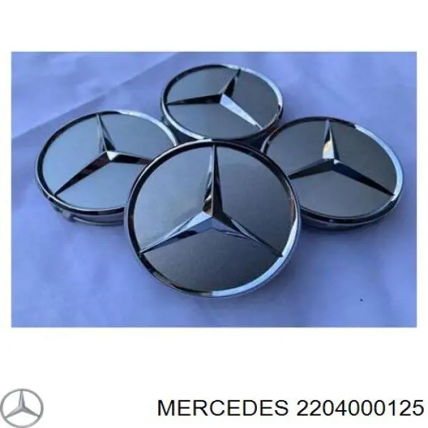 Tapacubo Mercedes 2204000125 precio, desde 21,78 EUR