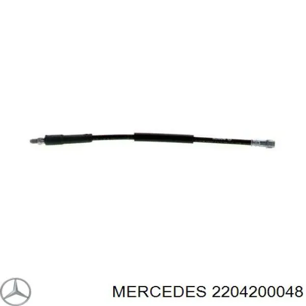 2204200048 Mercedes latiguillo de freno delantero