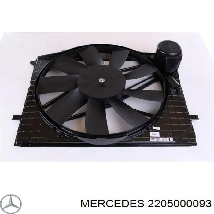 Ventilador de radiador Mercedes 2205000093 precio, desde 319,44 EUR