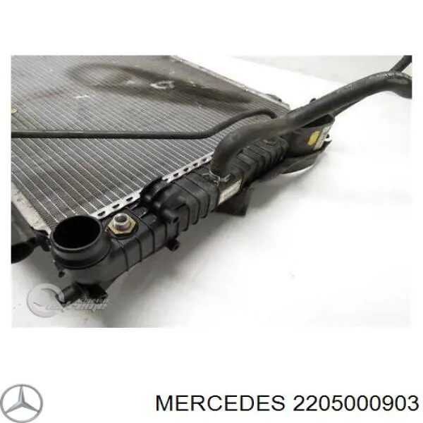 2205000903 Mercedes radiador