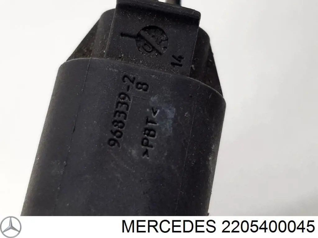 2205400045 Mercedes interruptor del nivel, depósito de agua de lavado