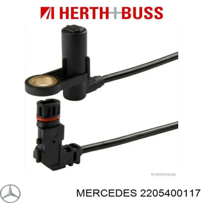 2205400117 Mercedes sensor abs delantero