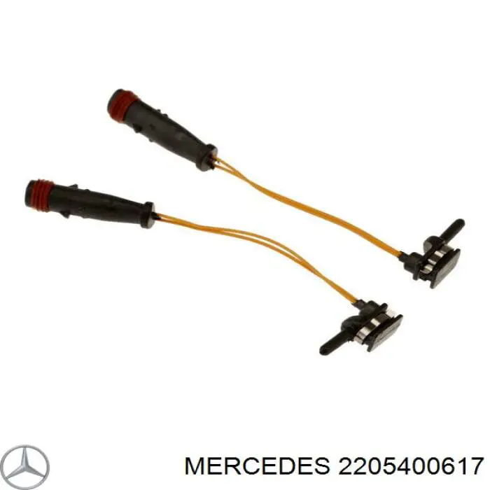 2205400617 Mercedes contacto de aviso, desgaste de los frenos, trasero