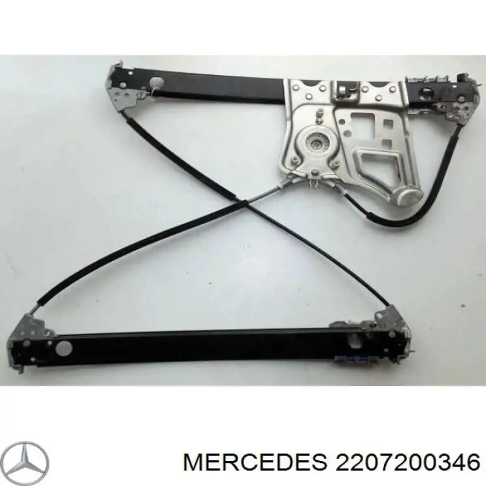 2207200346 Mercedes mecanismo de elevalunas, puerta delantera izquierda