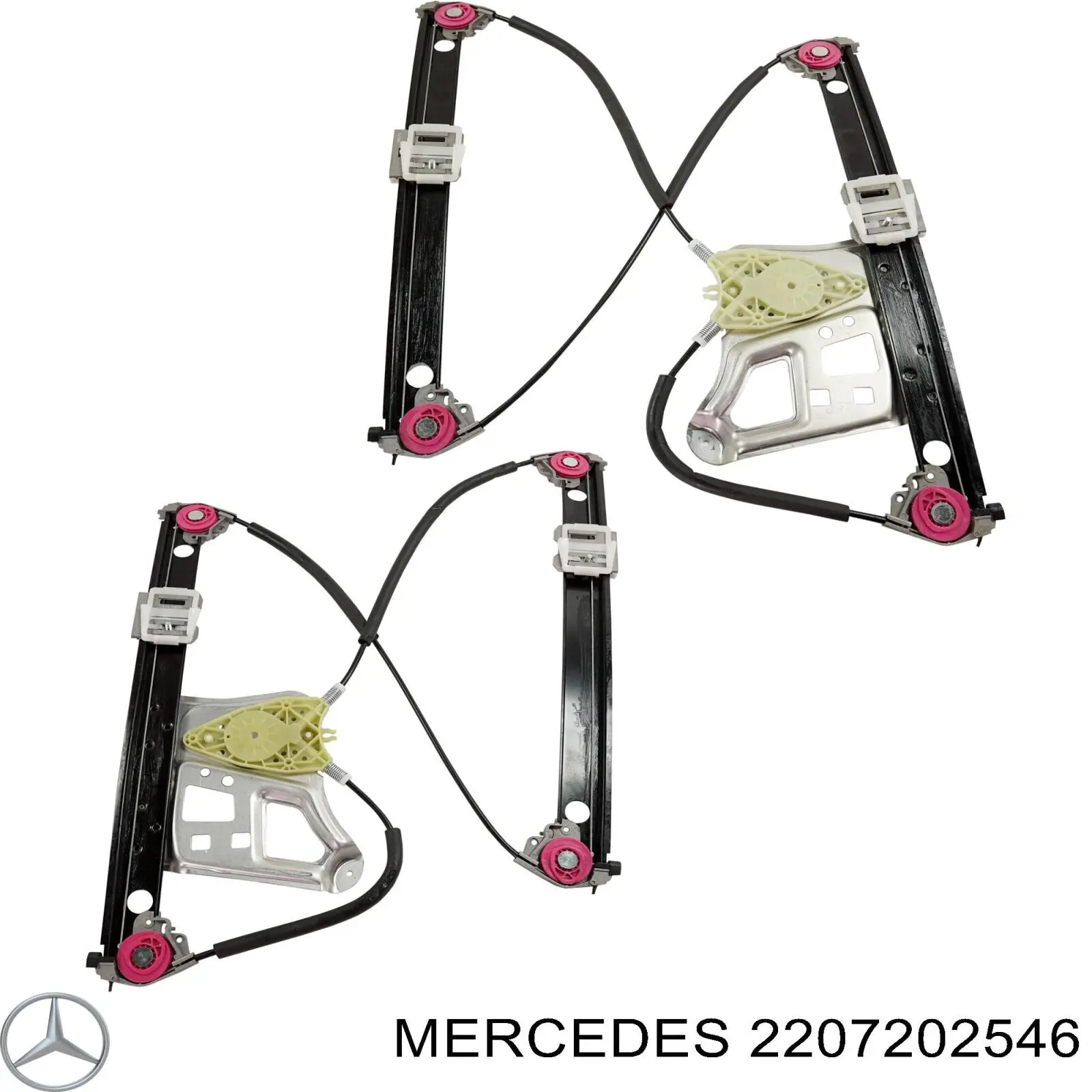 Comprar A2207202546 Mercedes Mecanismo de elevalunas delantero izquierdo