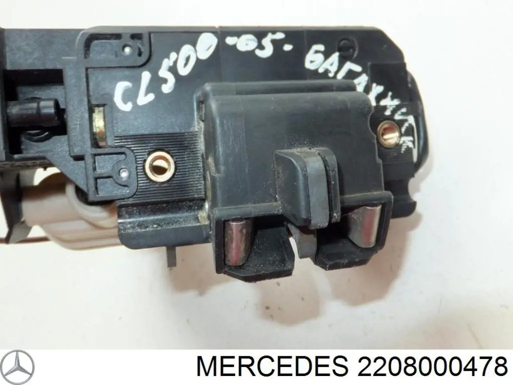 Cerradura de puerta trasera Mercedes S 