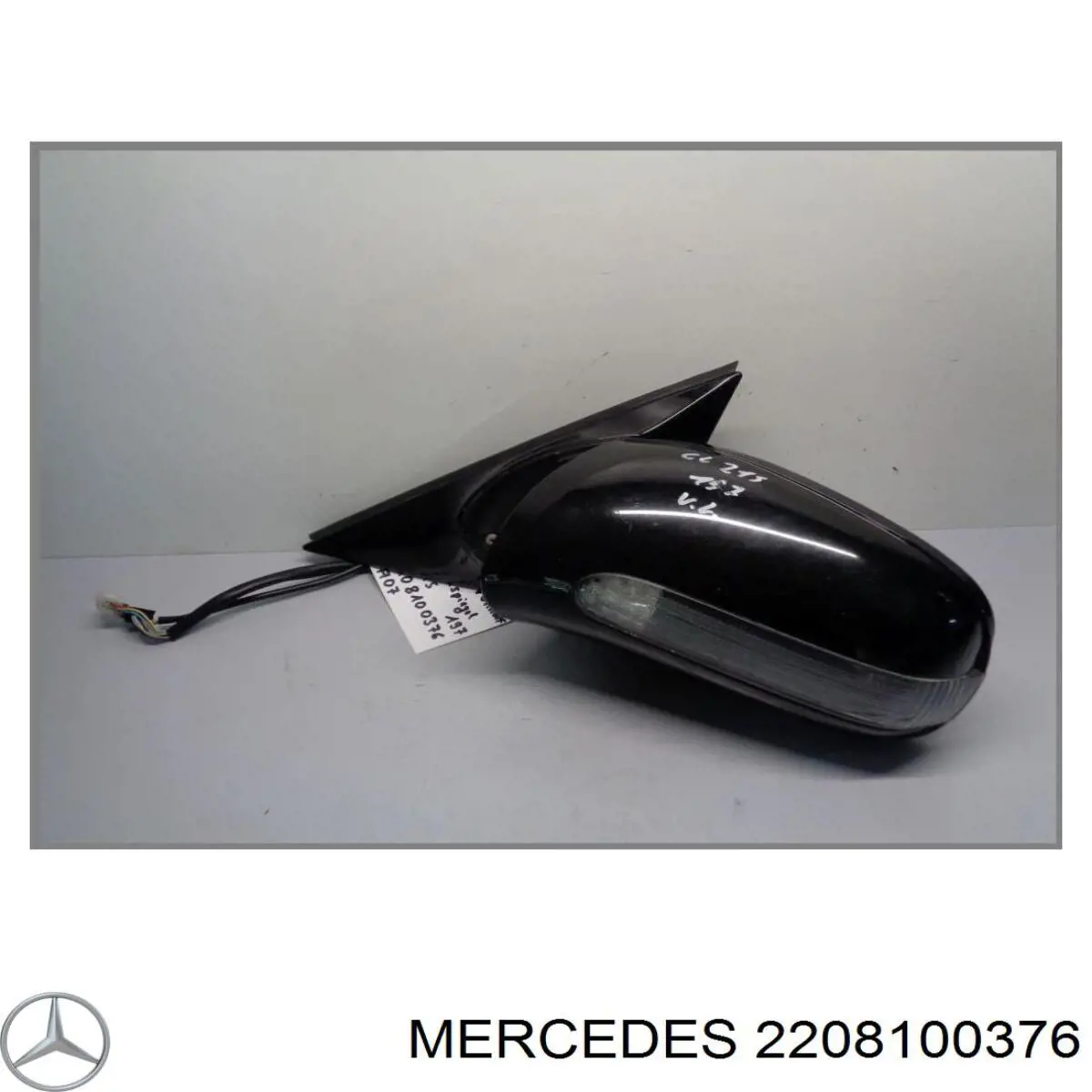 2208100376 Mercedes espejo retrovisor izquierdo