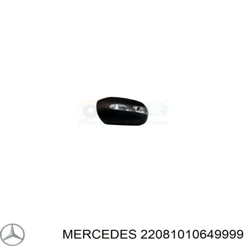 A22081010649999 Mercedes luz intermitente de retrovisor exterior derecho