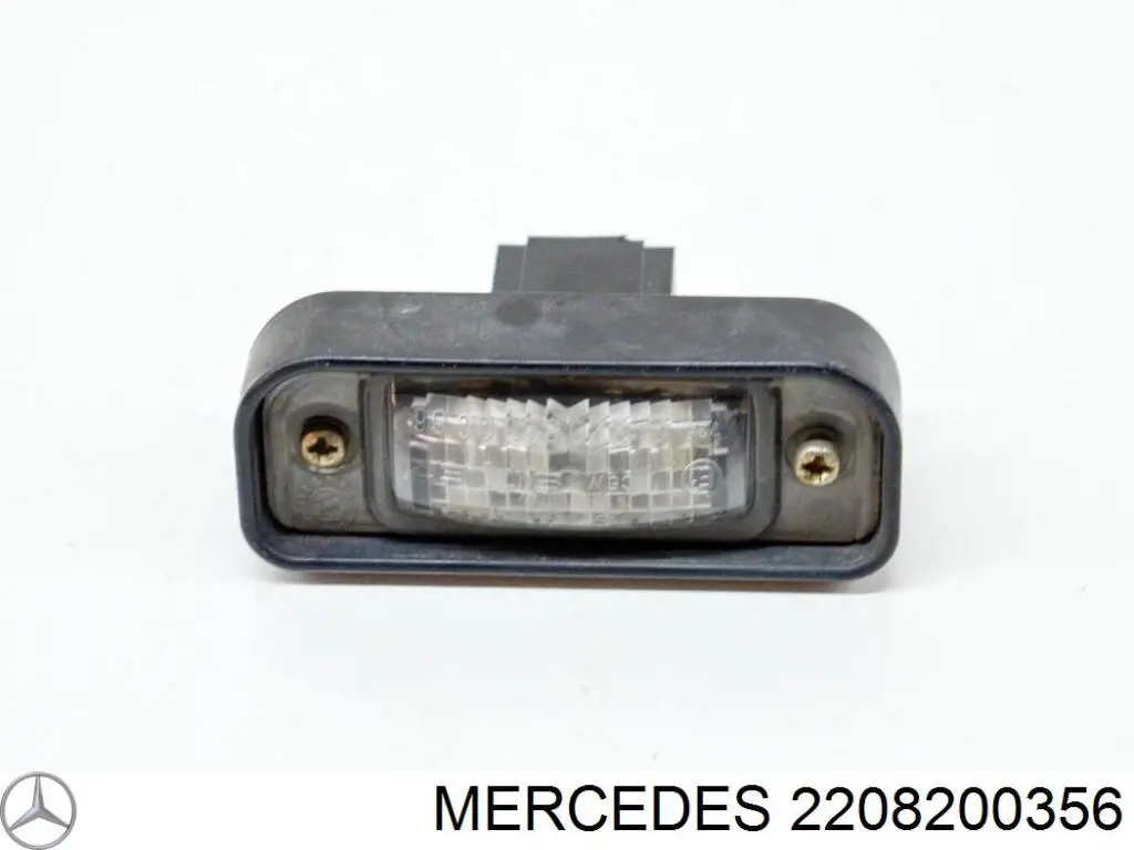 Luz de matrícula para Mercedes S (W220)