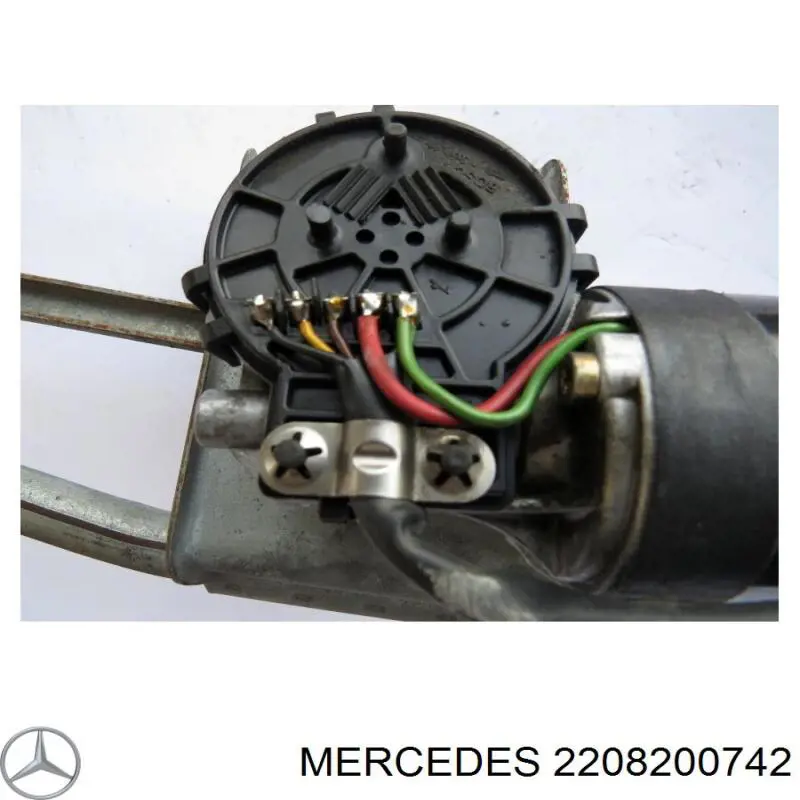 2208200742 Mercedes motor del limpiaparabrisas del parabrisas