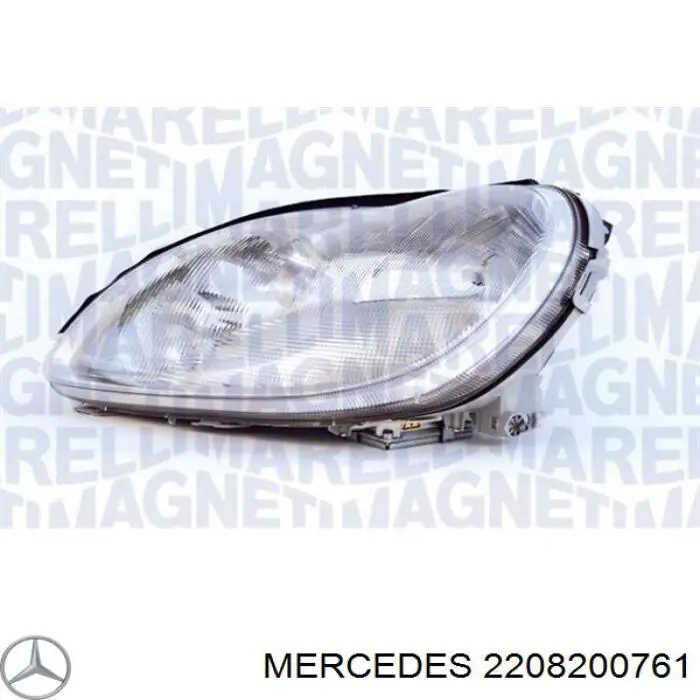 2208200761 Mercedes faro izquierdo
