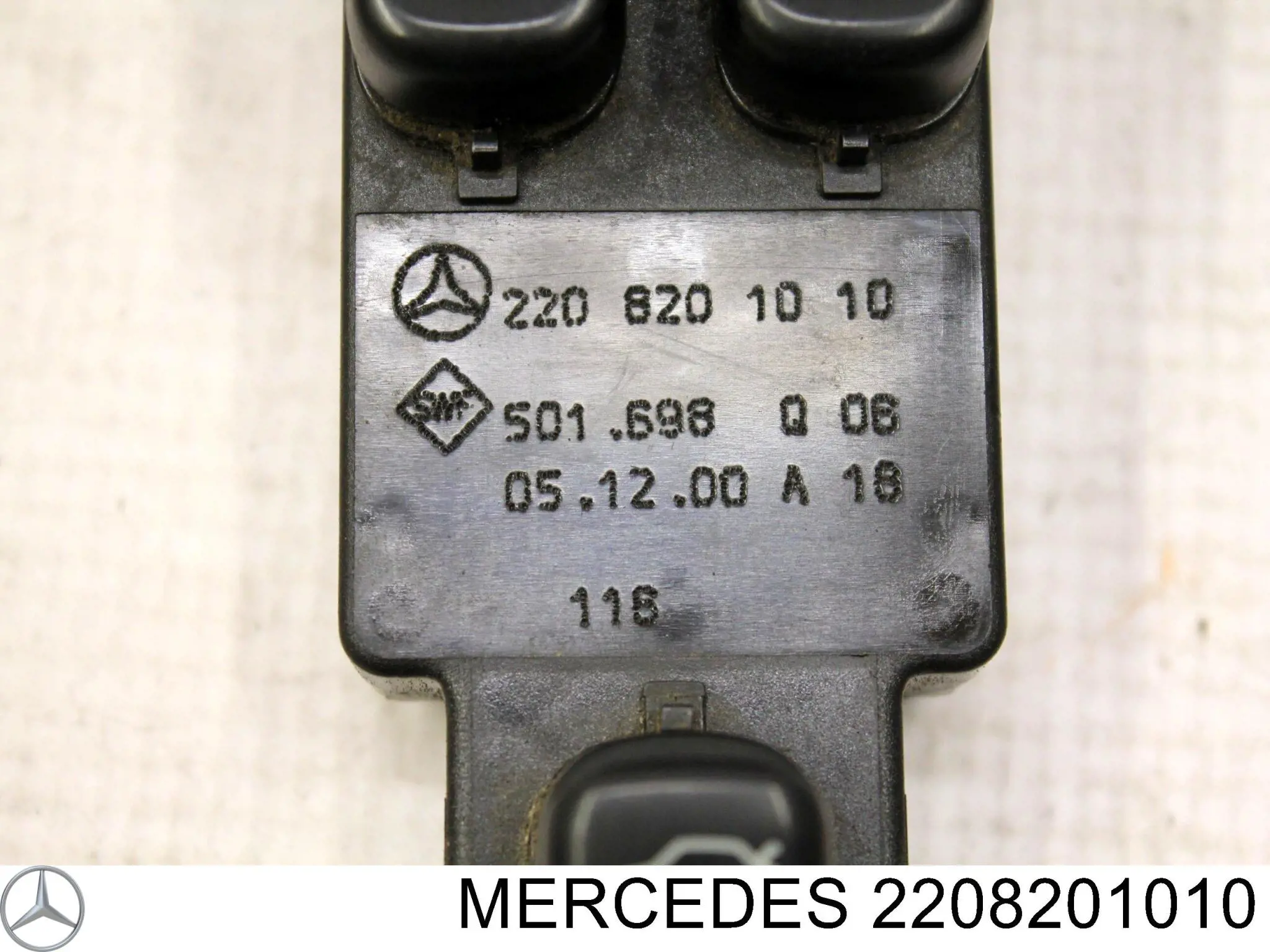 Unidad de control de elevalunas delantera izquierda Mercedes 2208201010 precio, desde 46,46 EUR