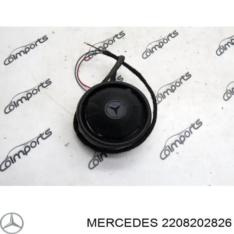 Campana de alarma acústica 2208202826 Mercedes