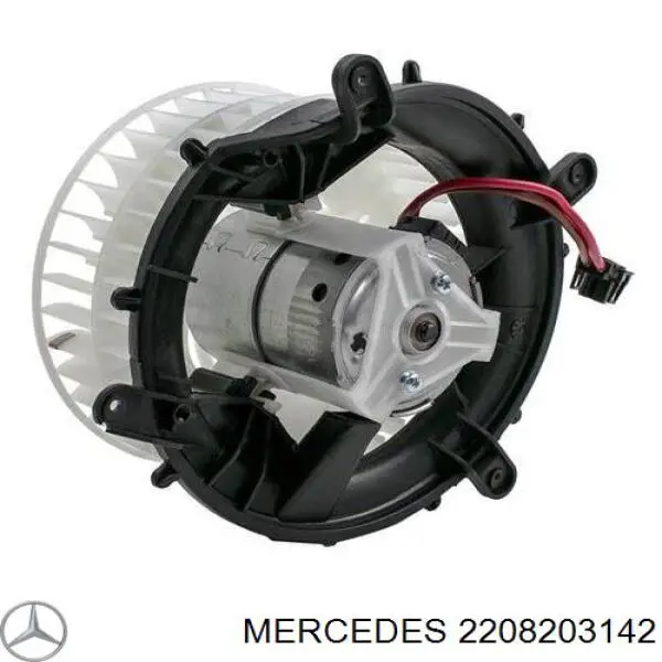 2208203142 Mercedes motor eléctrico, ventilador habitáculo