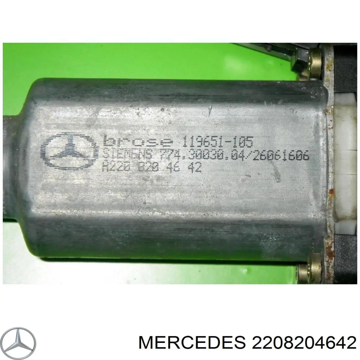 Motor eléctrico, elevalunas, puerta delantera derecha para Mercedes Vaneo (414)