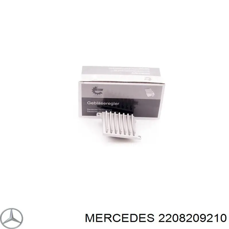 2208209210 Mercedes resistencia de calefacción