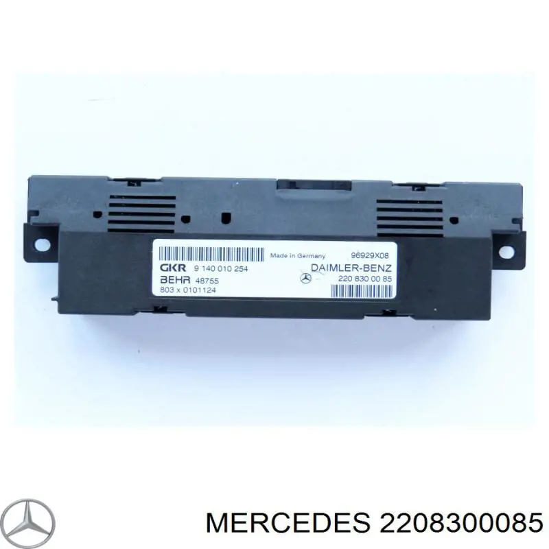 Comprar 2208300085 Mercedes Unidad de control aire acondicionado