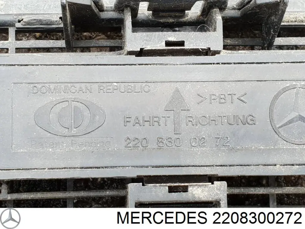 Sensor de luz interior Mercedes 2208300272