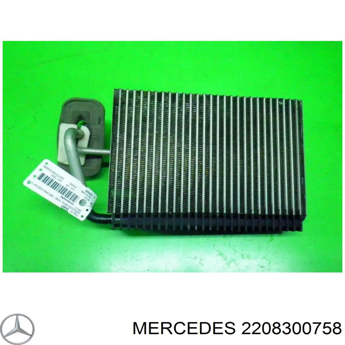 2208300758 Mercedes evaporador, aire acondicionado