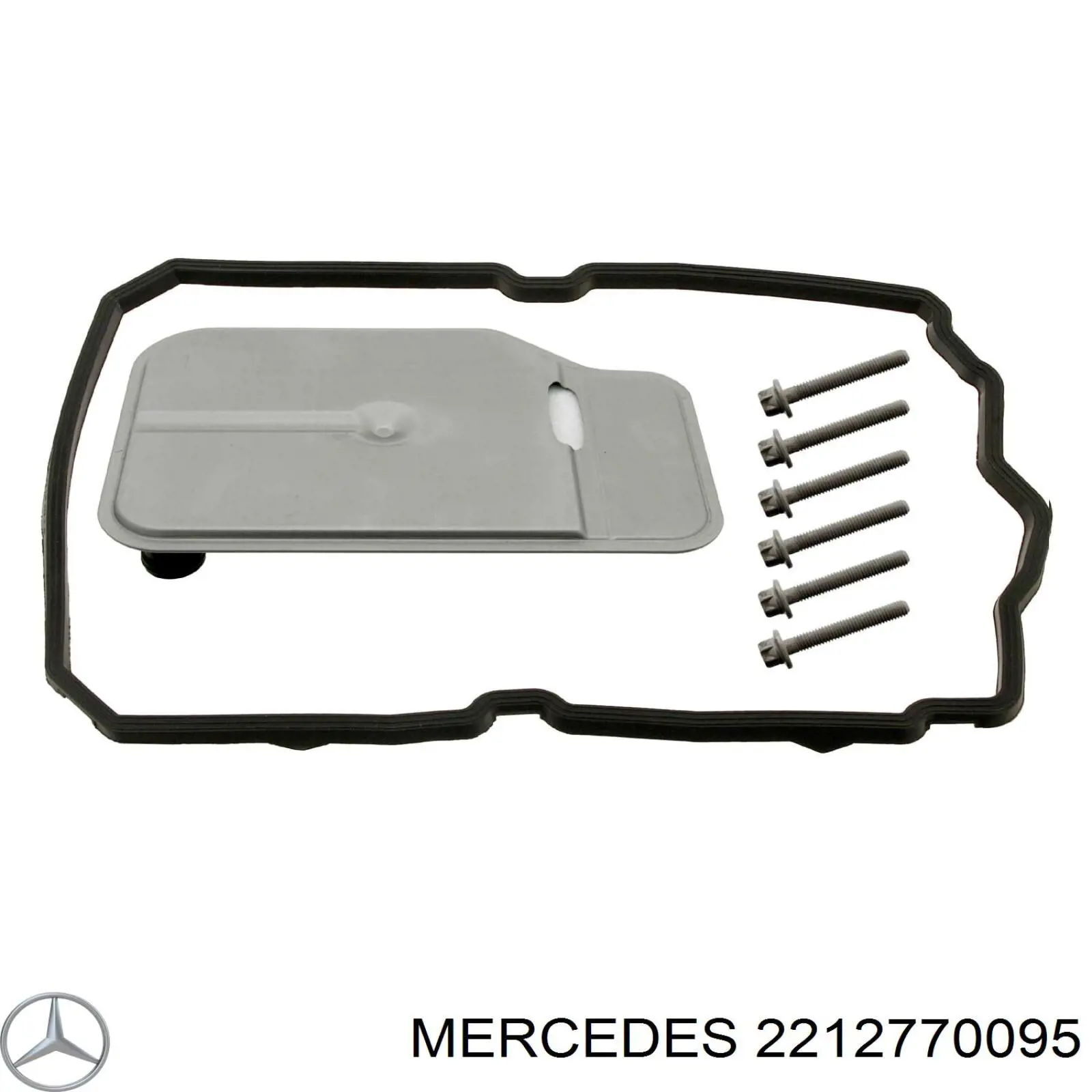 2212770095 Mercedes filtro caja de cambios automática