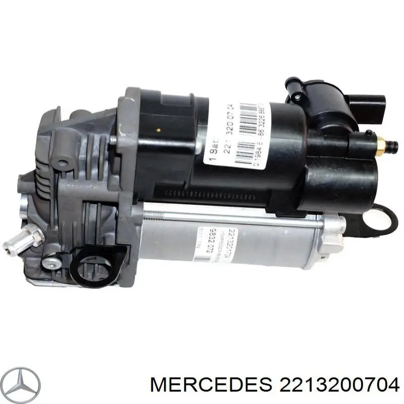 2213200704 Mercedes bomba de compresor de suspensión neumática