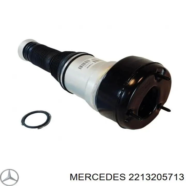 2213205713 Mercedes amortiguador trasero izquierdo