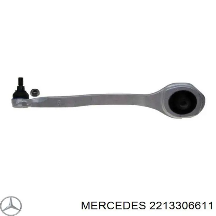 2213306611 Mercedes barra oscilante, suspensión de ruedas delantera, inferior derecha