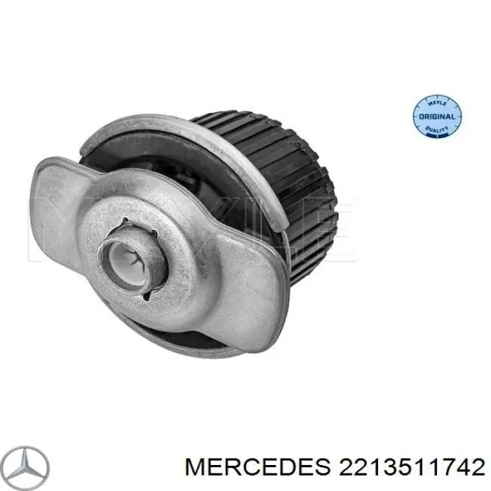 2213511742 Mercedes Silentblock del puente trasero