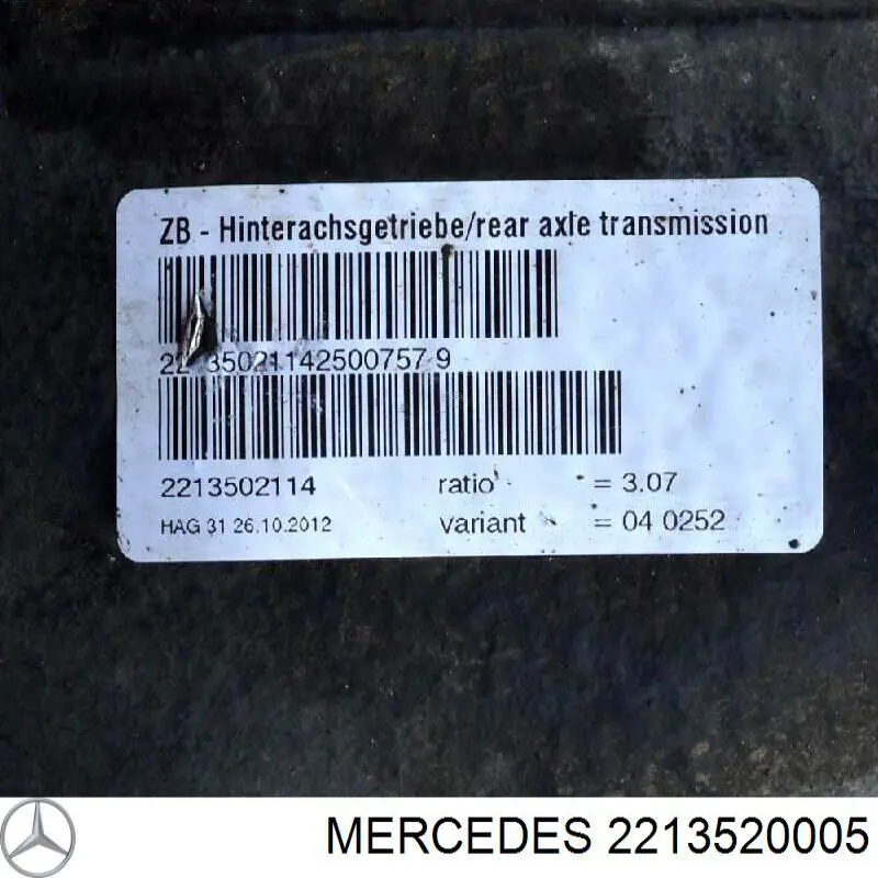 2213520005 Mercedes 
