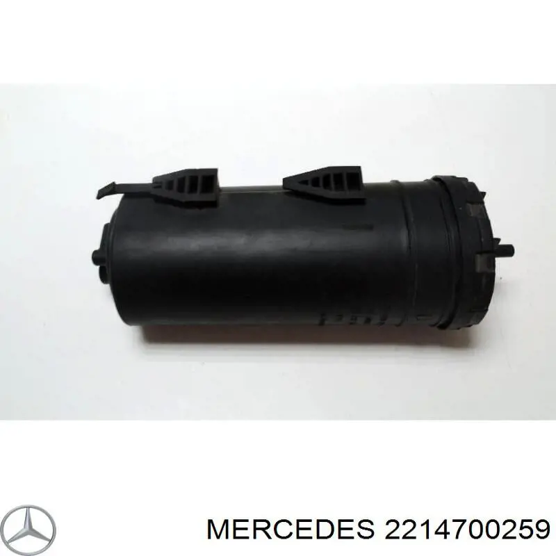 Filtro de carbón activado, ventilación depósito Mercedes 2214700259